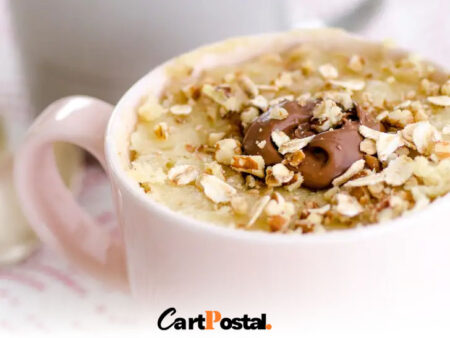 Oatmeal & Nutella Mug Cake