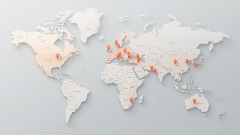 Historical map of Dubai showing the evolution of its postal districts and sectors