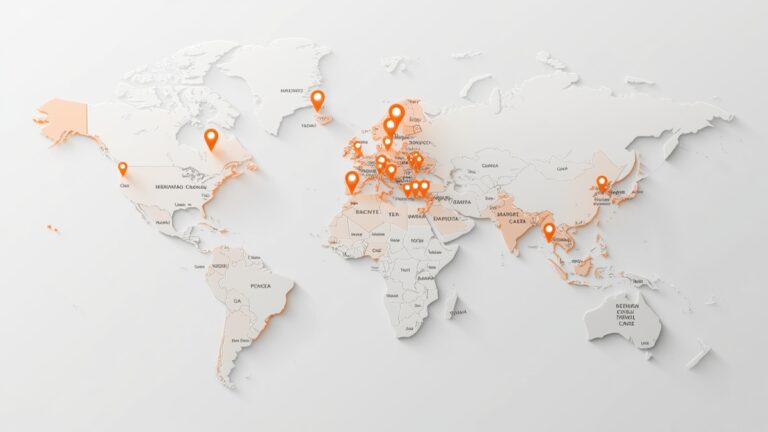 Rome neighborhood map showing postal code zones