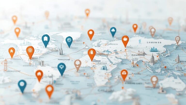 Calendar planning on a tropical beach backdrop with a coconut and sunglasses